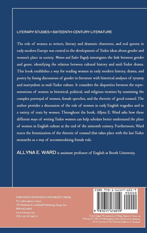 Produktbild: Women and Tudor Tragedy
