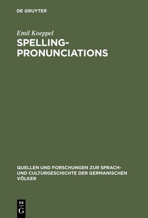Produktbild: Spelling-pronunciations