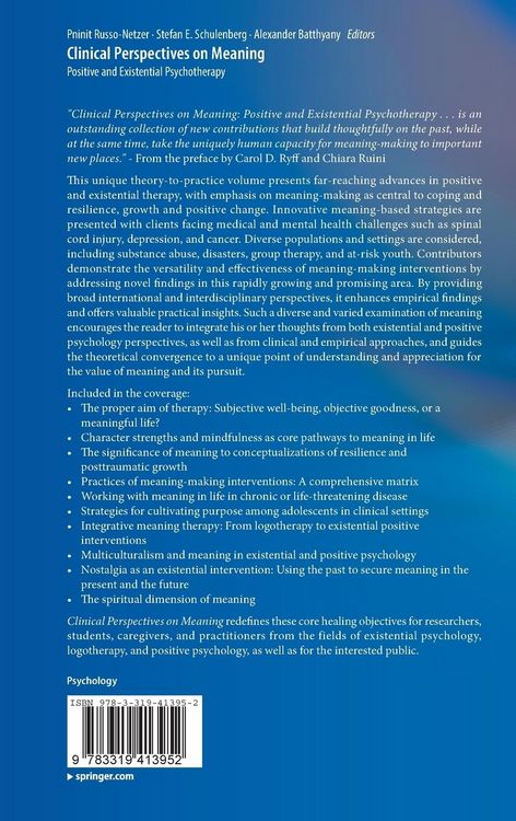 Produktbild: Clinical Perspectives on Meaning
