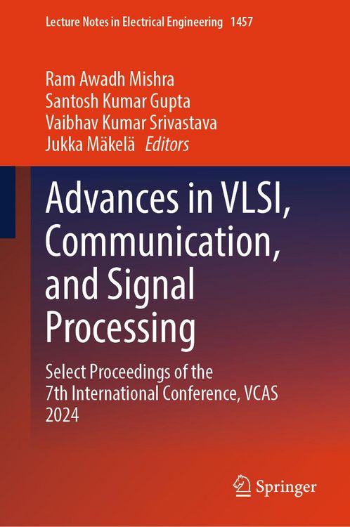 Produktbild: Advances in VLSI, Communication, and Signal Processing