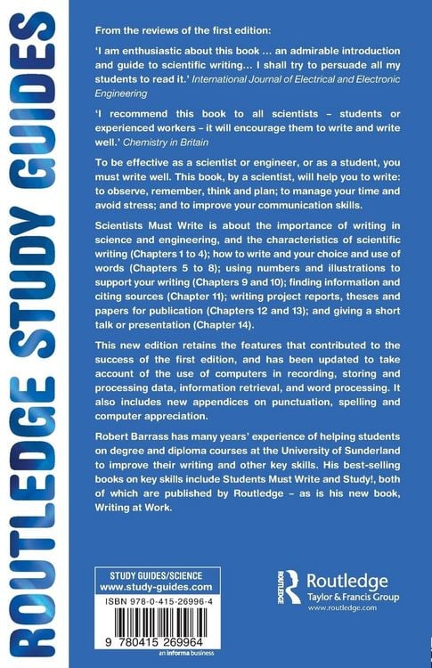 Produktbild: Scientists Must Write