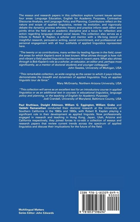 Produktbild: Directions in Applied Linguistics