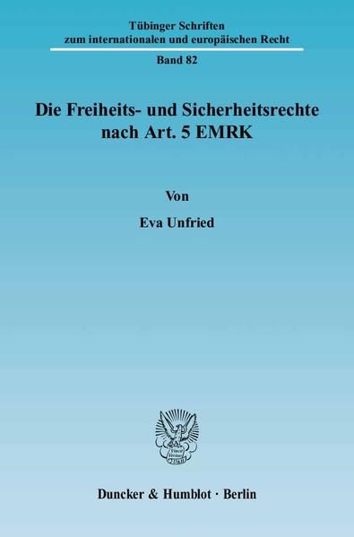 Produktbild: Die Freiheits- und Sicherheitsrechte nach Art. 5 EMRK.