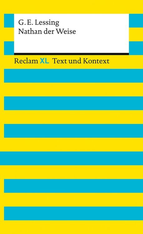 Produktbild: Nathan der Weise. Textausgabe mit Kommentar und Materialien