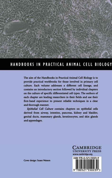 Produktbild: Epithelial Cell Culture