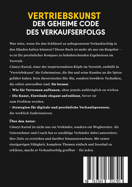 Produktbild: Vertriebskunst &ndash; Der geheime Code des Verkaufserfolgs