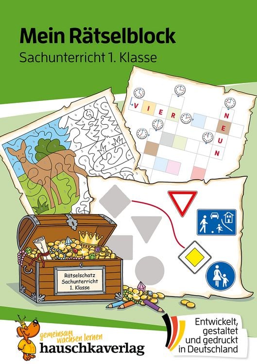 Produktbild: Mein R&auml;tselblock Sachunterricht 1. Klasse
