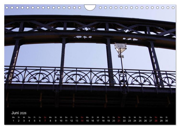 Produktbild: Hansestadt Hamburg (Wandkalender 2026 DIN A4 quer), CALVENDO Monatskalender