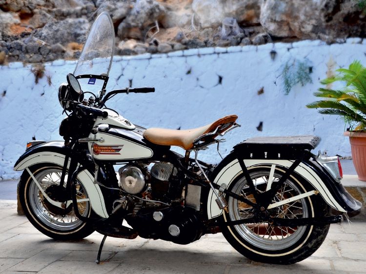 Produktbild: CALVENDO Puzzle Harley Davidson WLA 750 1000 Teile Lege-Gr&ouml;&szlig;e 64 x 48 cm Foto-Puzzle Bild von Ingo Laue