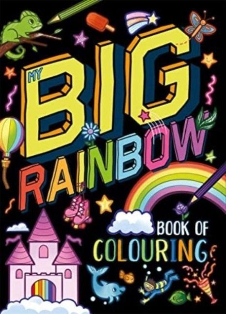 Produktbild: My Big Rainbow Book of Colouring