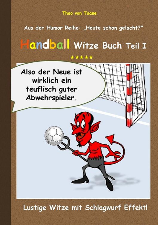 Produktbild: Handball Witze Buch - Teil I