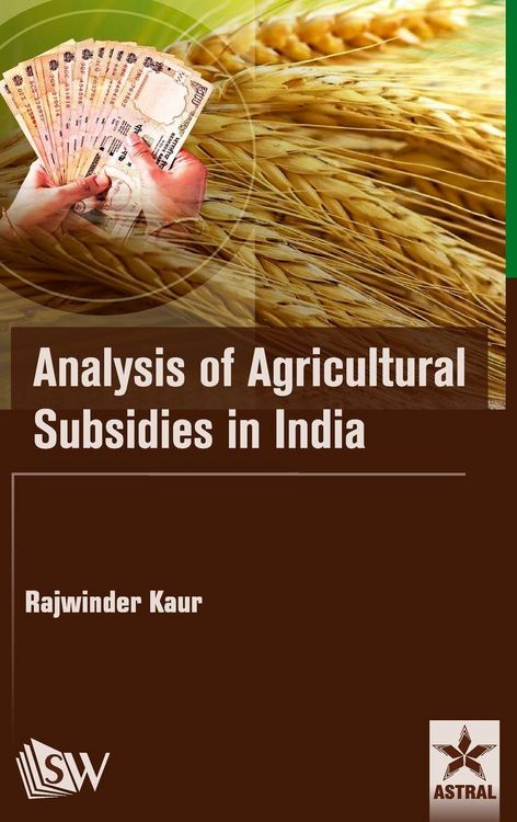 Produktbild: Analysis of Agricultural Subsidies in India