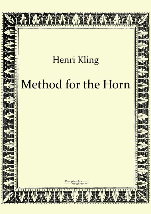 Produktbild: Method for the Horn