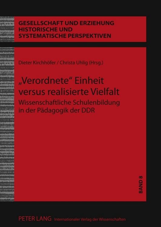 Produktbild: &laquo;Verordnete&raquo; Einheit versus realisierte Vielfalt