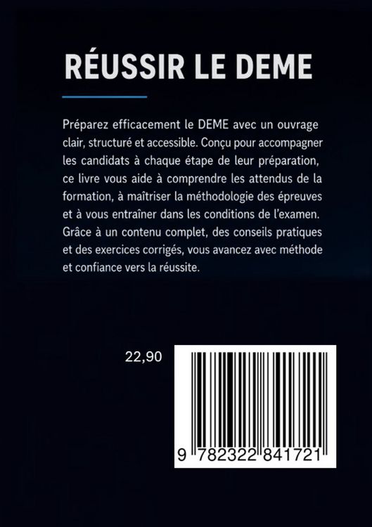 Produktbild: DEME Dipl&ocirc;me d'&Eacute;tat de moniteur &eacute;ducateur