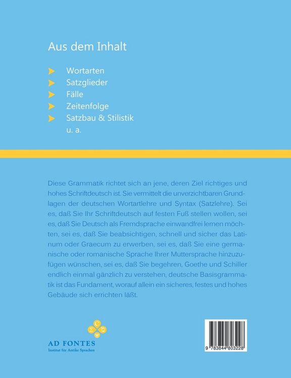 Produktbild: Deutsche Grammatik
