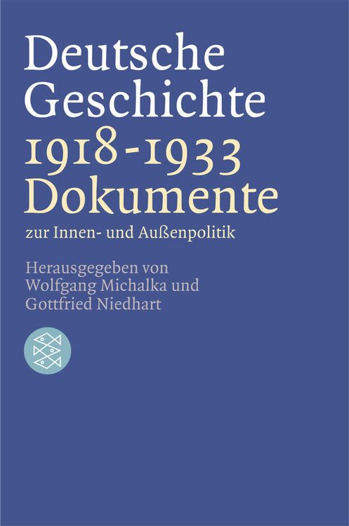 Produktbild: Deutsche Geschichte 1918 - 1933