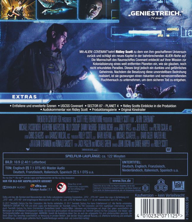 Produktbild: Alien: Covenant
