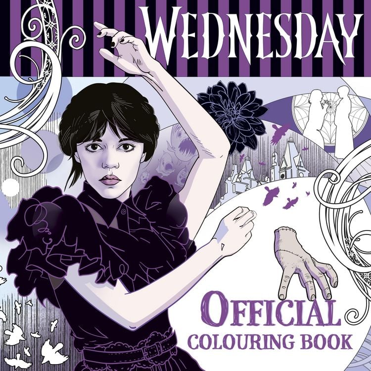 Produktbild: Wednesday: Official Colouring Book