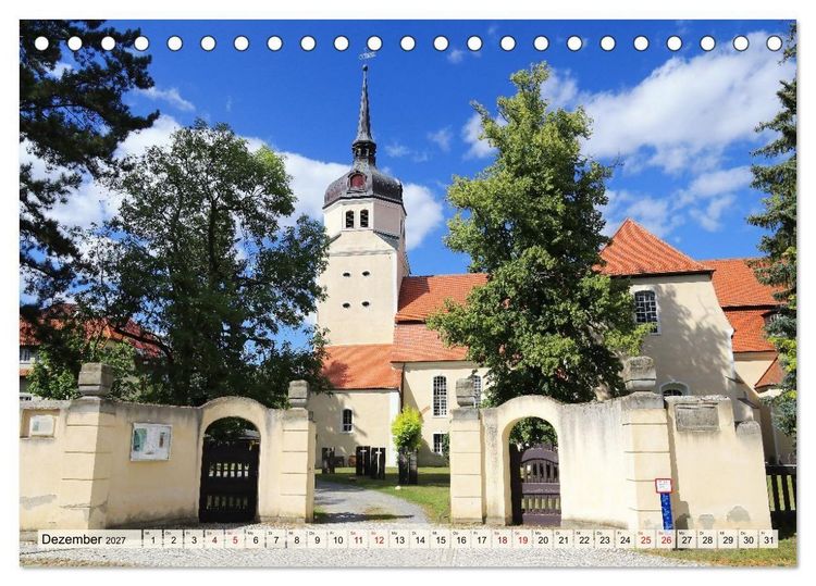 Produktbild: Dahme Mark - Ein Spaziergang (Tischkalender 2027 DIN A5 quer), CALVENDO Monatskalender
