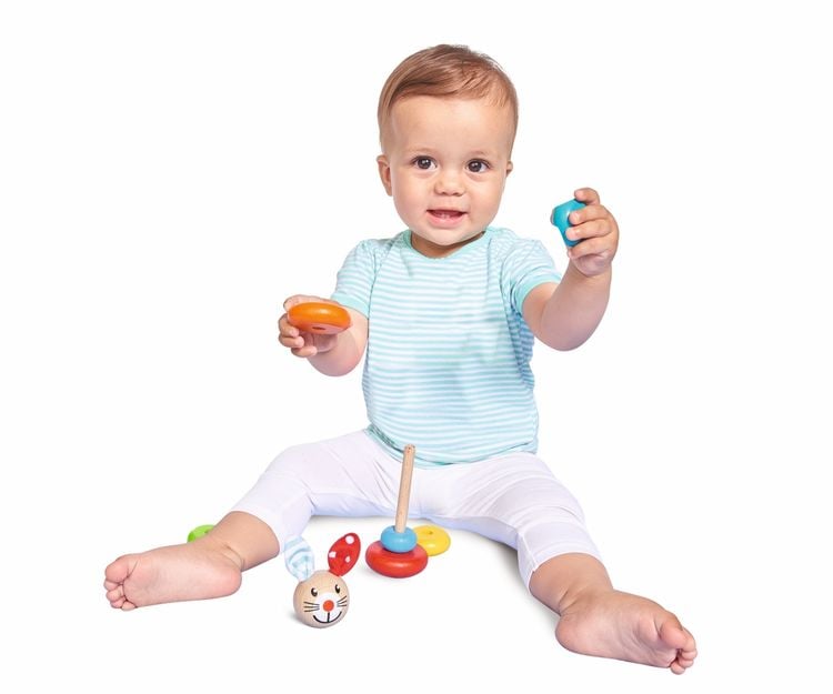 Produktbild: Eichhorn Baby: Steckfigur Maus