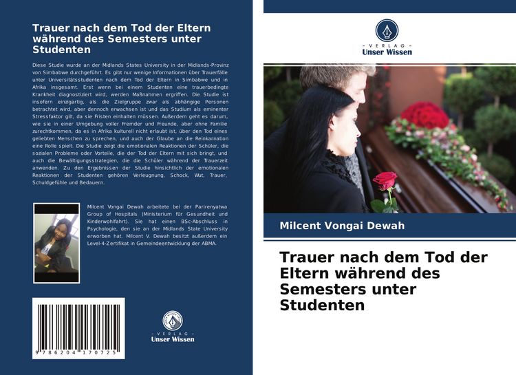 Produktbild: Trauer nach dem Tod der Eltern w&auml;hrend des Semesters unter Studenten