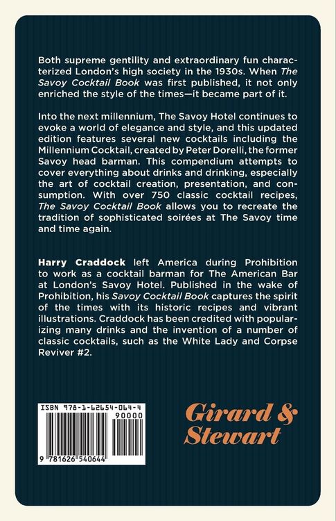 Produktbild: The Savoy Cocktail Book