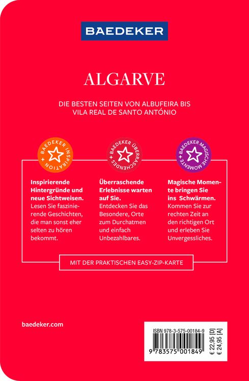 Produktbild: Baedeker Reiseführer Algarve