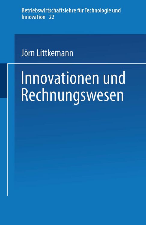 Produktbild: Innovationen und Rechnungswesen
