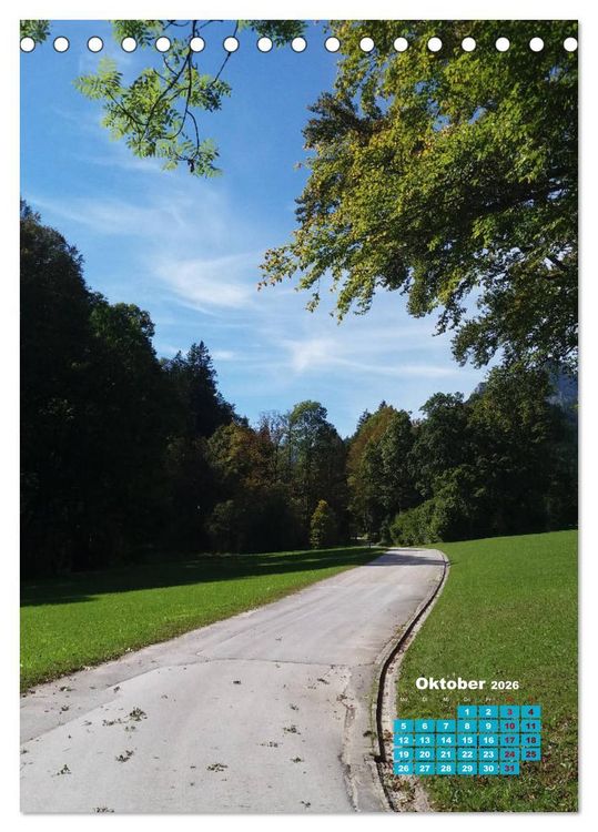 Produktbild: Stille der Natur (Tischkalender 2026 DIN A5 hoch), CALVENDO Monatskalender