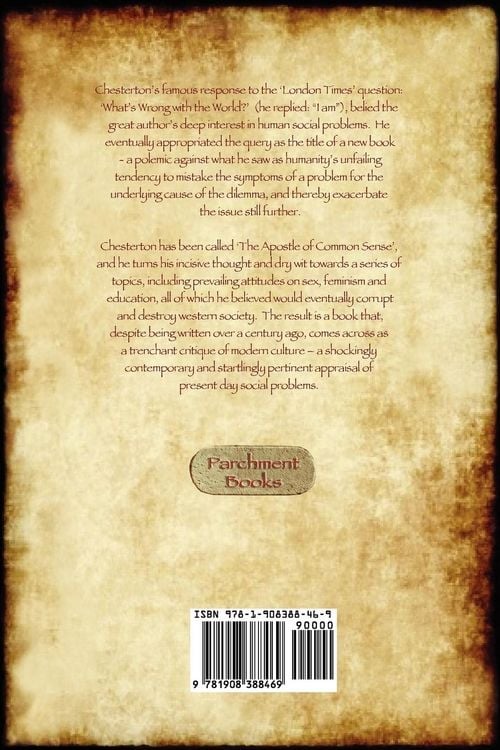 Produktbild: What's Wrong with the World (Aziloth Books)