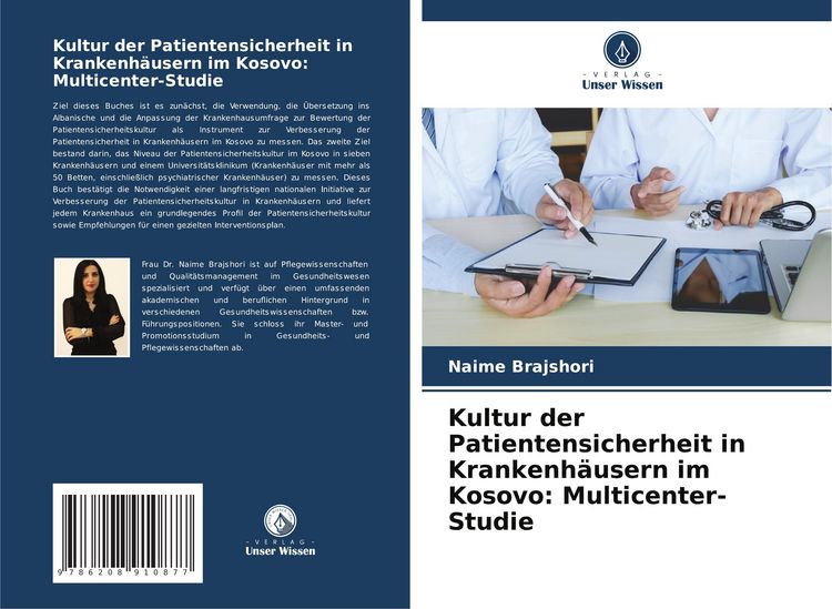 Produktbild: Kultur der Patientensicherheit in Krankenh&auml;usern im Kosovo: Multicenter-Studie