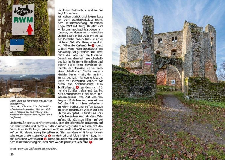Produktbild: ROTHER Wanderf&uuml;hrer Pf&auml;lzerwald und Deutsche Weinstra&szlig;e