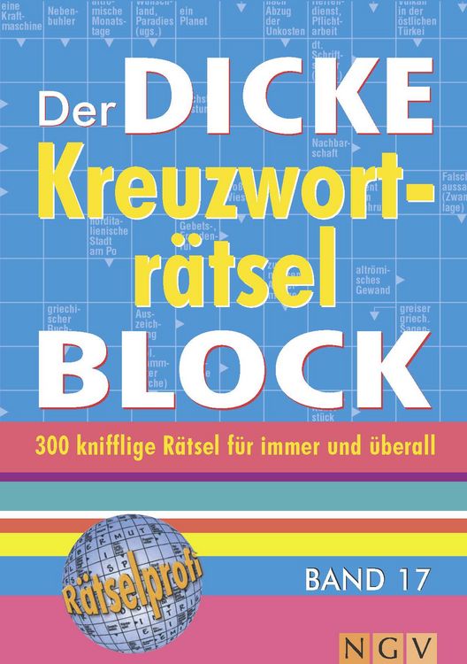 Produktbild: Der dicke Kreuzwortr&auml;tsel-Block Band 17