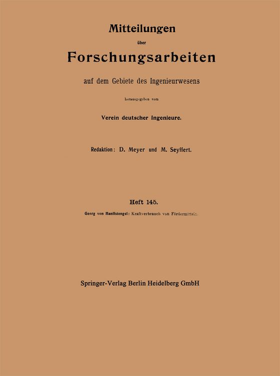 Produktbild: Kraftverbrauch von F&ouml;rdermitteln