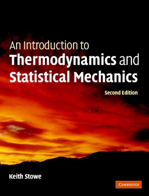 Produktbild: Introduction to Thermodynamics and Statistical Mechanics