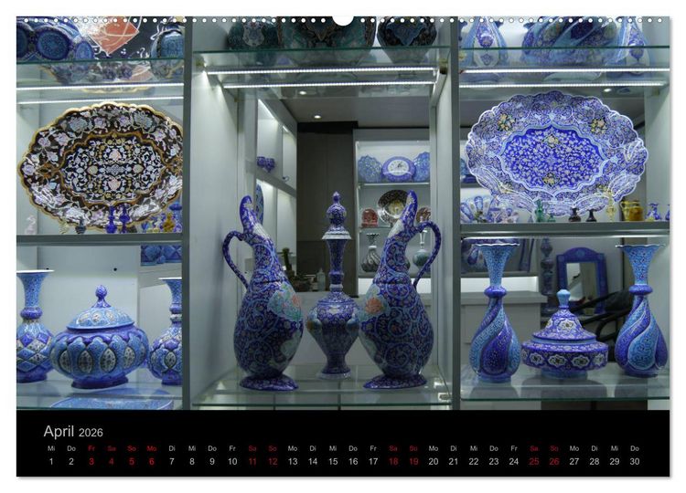 Produktbild: Iran - Impressionen einer Reise (hochwertiger Premium Wandkalender 2026 DIN A2 quer), Kunstdruck in Hochglanz