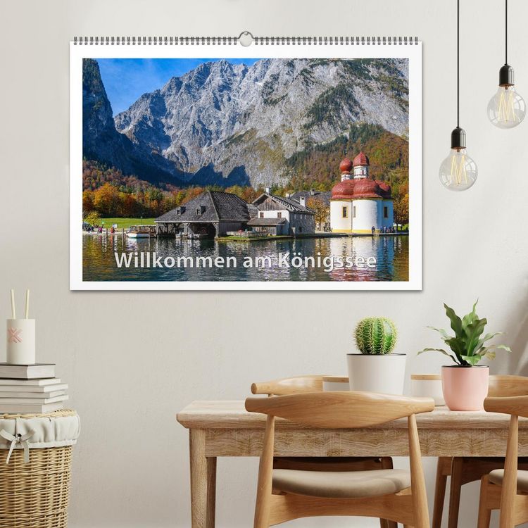 Produktbild: Willkommen am K&ouml;nigssee (Wandkalender 2026 DIN A2 quer), CALVENDO Monatskalender