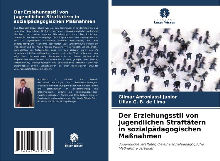 Produktbild: Der Erziehungsstil von jugendlichen Straft&auml;tern in sozialp&auml;dagogischen Ma&szlig;nahmen