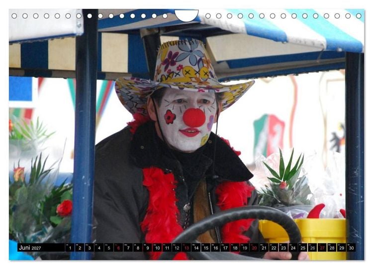 Produktbild: K&ouml;lner Karneval - das ganze Jahr! (Wandkalender 2027 DIN A4 quer), CALVENDO Monatskalender