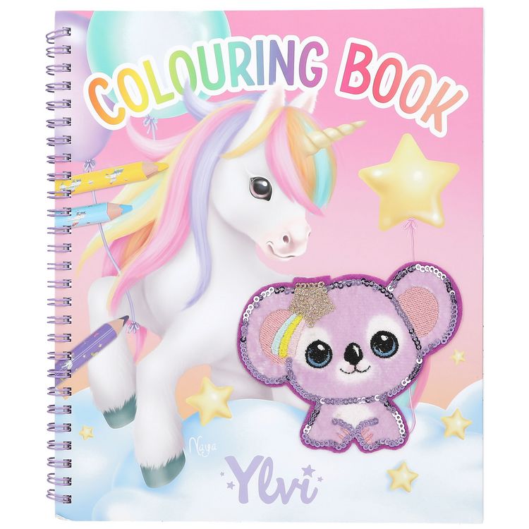 Produktbild: Ylvi Malbuch mit Einhorn Pailletten