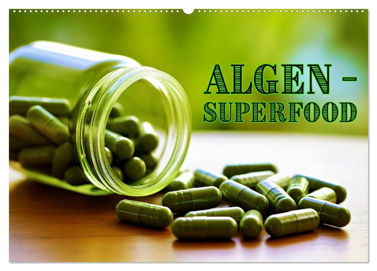 Produktbild: Algen - Superfood (Wandkalender 2026 DIN A2 quer), CALVENDO Monatskalender