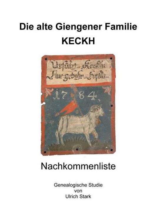 Produktbild: Die alte Giengener Familie KECKH