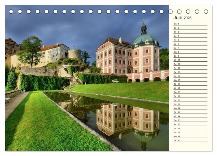 Produktbild: Tschechien (Tischkalender 2026 DIN A5 quer), CALVENDO Monatskalender