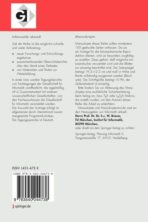 Produktbild: Kommunikation in Verteilten Systemen (KiVS) 2005