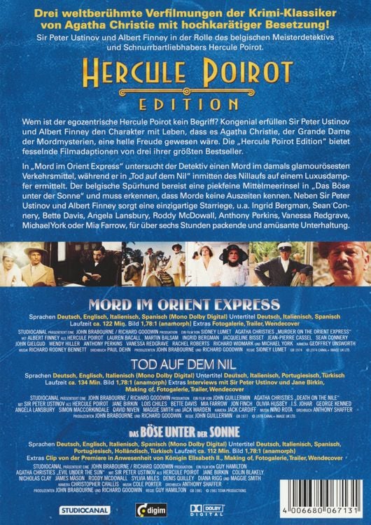 Produktbild: Hercule Poirot Edition [3 DVDs]
