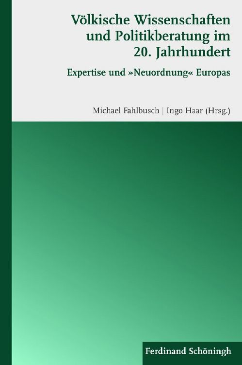 Produktbild: V&ouml;lkische Wissenschaften im 20. Jahrhundert