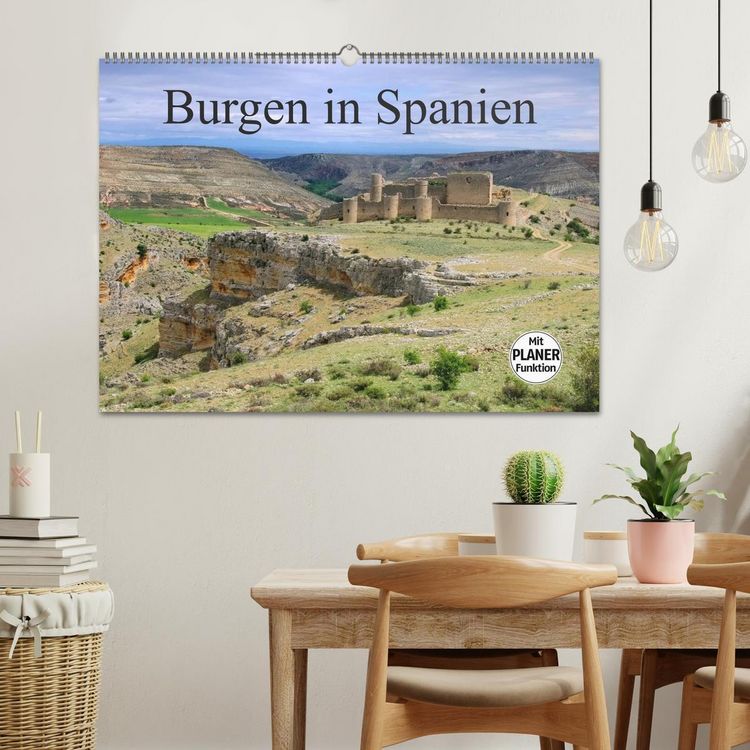 Produktbild: Burgen in Spanien (Wandkalender 2026 DIN A2 quer), CALVENDO Monatskalender