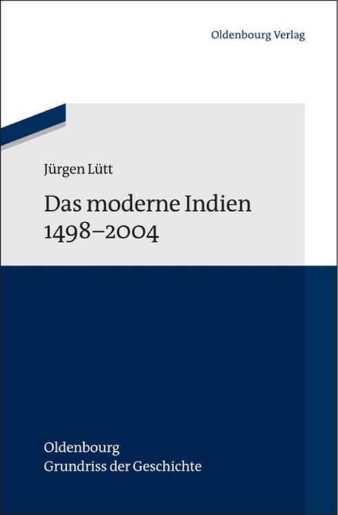 Produktbild: Das moderne Indien 1498 bis 2004