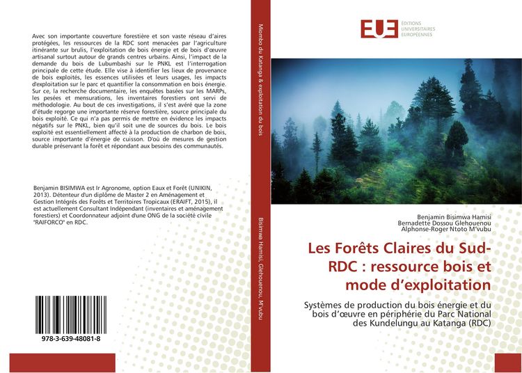 Produktbild: Les For&ecirc;ts Claires du Sud-RDC : ressource bois et mode d'exploitation